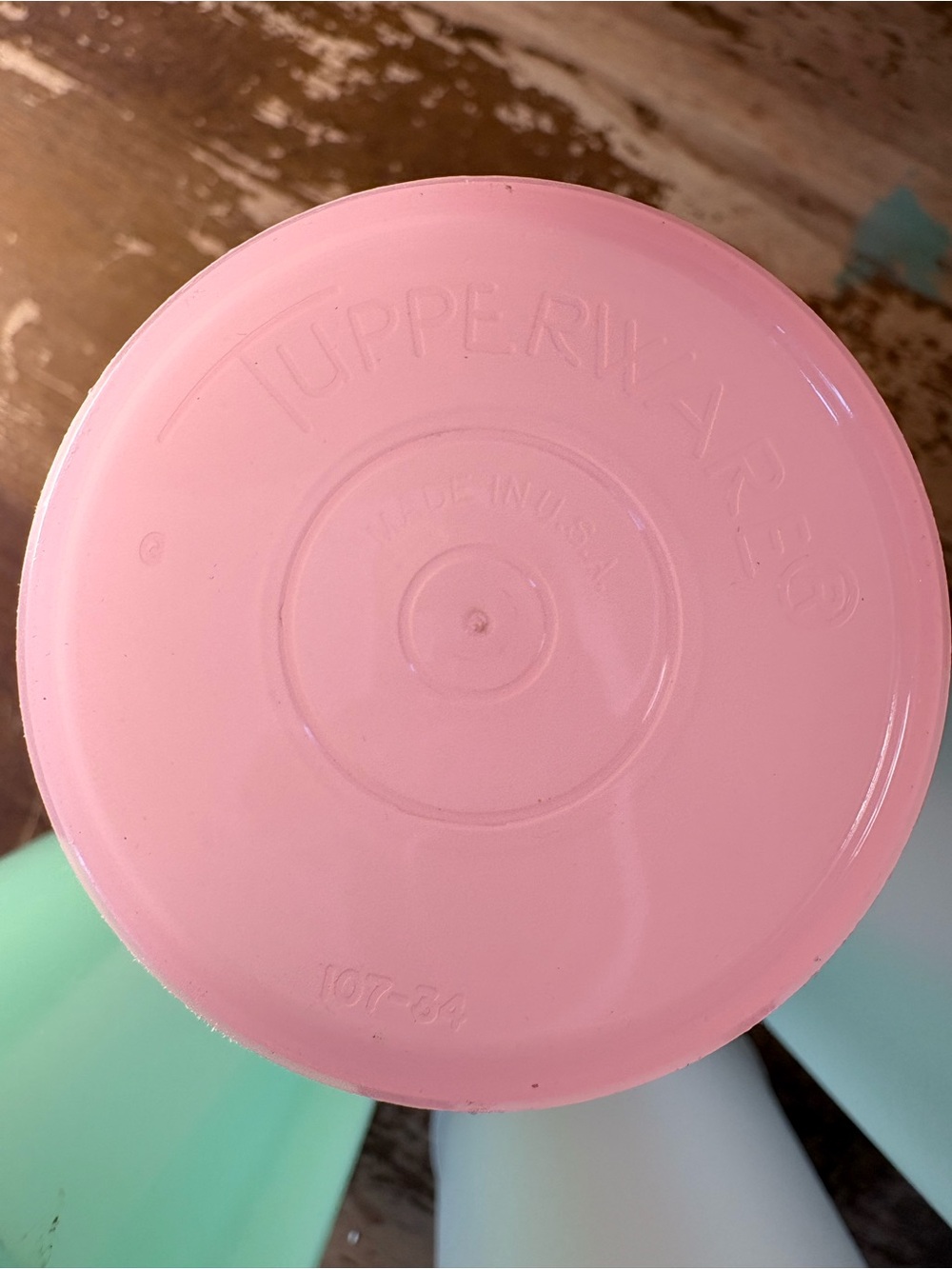 Vintage Tupperware Pastel Tumbler Set - Pink, White, Mint, Aqua Tumblers - Picture 6 of 6